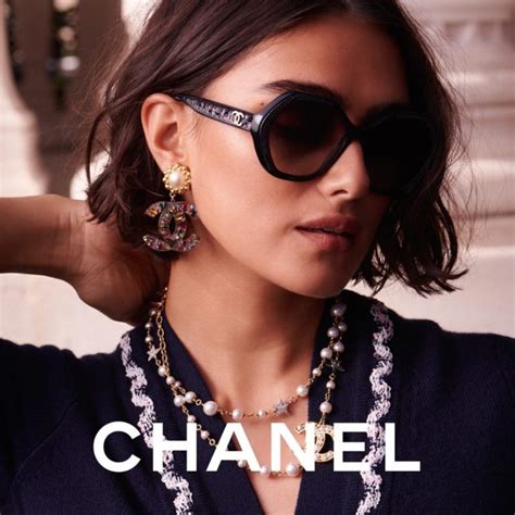 chanel glasses 2021|Chanel black oversized sunglasses.